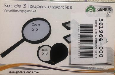 Set di lenti ingrandimento Genius Ideas