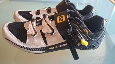 scarpe bici sgancio corsa uomo 41/42