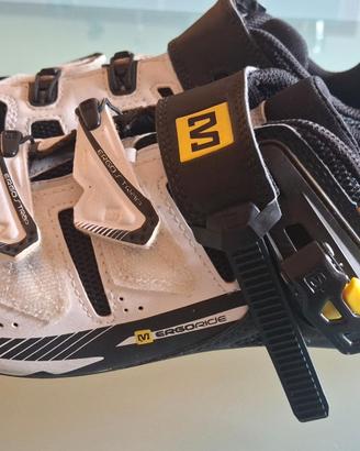 scarpe bici sgancio corsa uomo 41/42