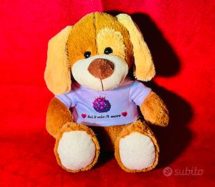 Peluche con maglietta personalizzata