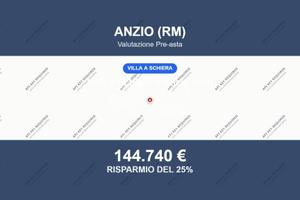 Immobile in asta di 163 m² con box auto a Anzio