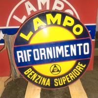 Insegna benzina Lampo