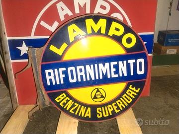 Insegna benzina Lampo