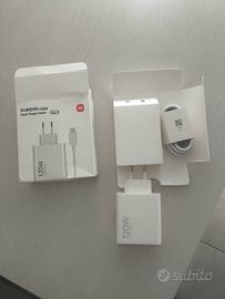Caricatore Xiaomi 120w con cavetto USB Type C new