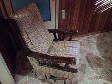 Poltrona a dondolo Pizzetti