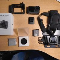 DJI ACTION 4 standard combo + ND8 + supporto petto