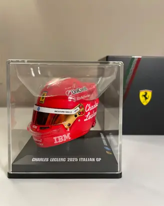 Casco Charles Leclerc Monza 2025