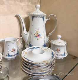 Servizio vintage da the in porcellana