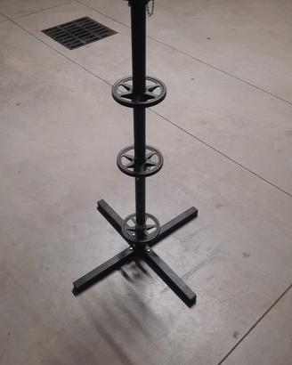 cavalletto per rimessaggio gomme