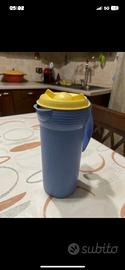 Brocca Tupperware vintage azzurra