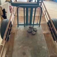 ANTICA BILANCIA DA TERRA BASCULA VINTAGE FERRO 100