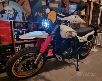 Scrambler:Mash X-Ride White- Honda 650