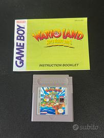 Game boy Wario land super mario land 3 USA+manuale