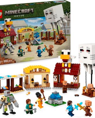 LEGO Minecraft Attacco al Villaggio del Ghast-Pall