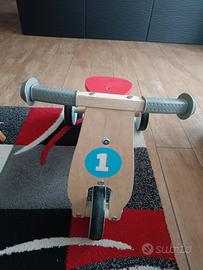 triciclo in legno bambini