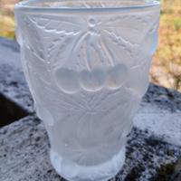 Vaso in vetro Barolac Josef Inwald art decò 