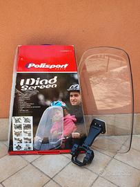 Parabrezza bici POLISPORT trasporto bambino