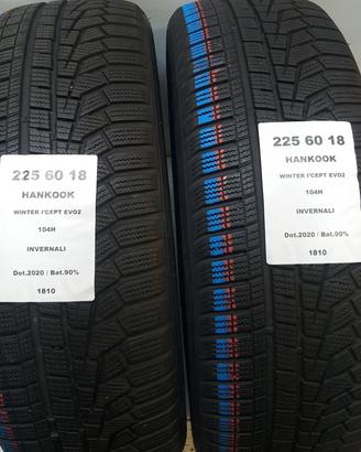 2 GOMME 225 60 18 HANKOOK A1810