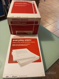 carta bianca per fotocopie A3  80 g   2.500 fogli 