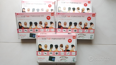 5pz stock kit pinzette pinza accessori per capelli