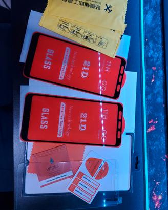 Vetro temperato pellicola protettiva samsung a7