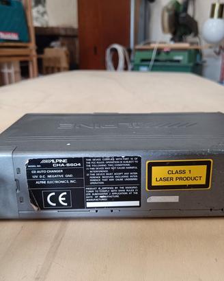 AUTORADIO ALPINE 7556R CON CD SHUTTLE CHA - S604