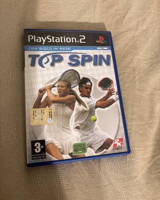 Gioco top spin per ps2 da collezzione
