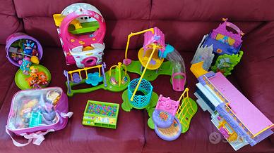 Grande lotto Pinypon con playset, bamboline e acce