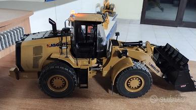 pala gommata RC kabolite tamiya escavatore camion 