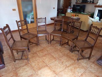 Tavolo letto como’ sedie