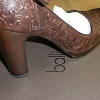 SCARPE pelle donna tacco firmate BALLIN ORIGINALI