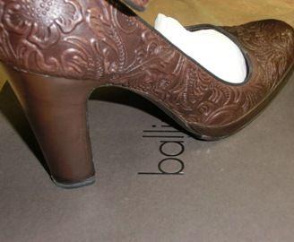 SCARPE pelle donna tacco firmate BALLIN ORIGINALI