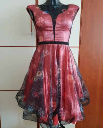 Abito elegante con coda mis.S/XS