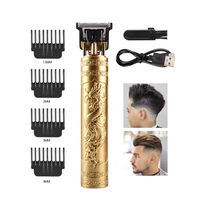 RASOIO TAGLIA CAPELLI REGOLA BARBA USB - GOLD