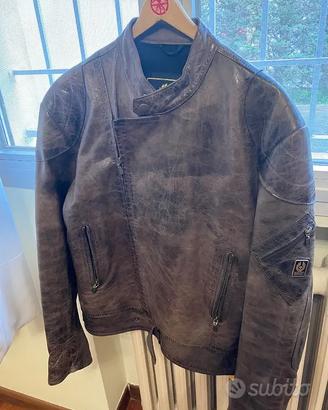 Giacca pelle Belstaff modello motociclista
