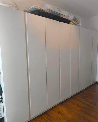 ARMADIO PAX IKEA 8 ANTE BIANCO 