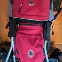 Zaino porta bambino montagna