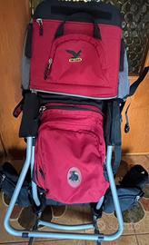 Zaino porta bambino montagna