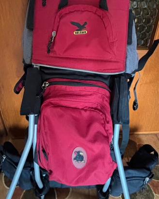 Zaino porta bambino montagna