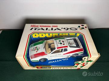 Ferrari Testarossa Bburago 1:18 1984 Italia 90 edi