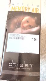 dorelan guanciale cuscino letto memory sense M