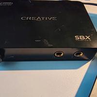 scheda audio esterna creative sound blaster sbx