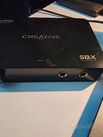 scheda audio esterna creative sound blaster sbx