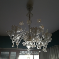 Lampadario vetro Murano