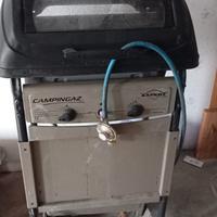 barbecue a gas pietra lavica 