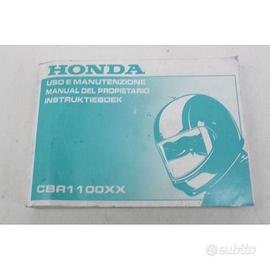 MANUALE USO E MANUTENZIONE HONDA CBR 1100 XX SUPER