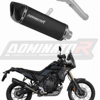 SCARICO TERMINALE HP6 TITANIO BLACK YAMAHA TENERE 