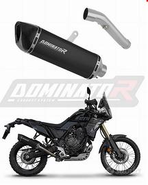 SCARICO TERMINALE HP6 TITANIO BLACK YAMAHA TENERE 