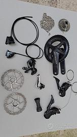 Gruppo Shimano Ultegra disc 11v R8000/R8070