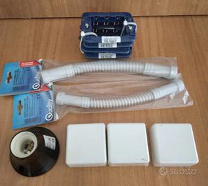 Accessori per elettricità nuovi 8 pezzi